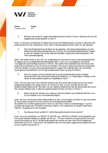 Bestand:Notitie NVZ - QA IC registratie BvE.pdf